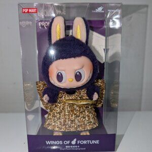 Authentic POPMART Labubu THE MONSTERS Wings of Fortune Vinyl Plush Pendant